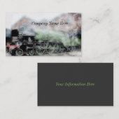 Vintage FliegenScotsmangrunge-Geschäfts-Karten Visitenkarte (Vorne/Hinten)