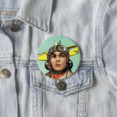 Vintage-Fliegerdruck Button (Beispiel)