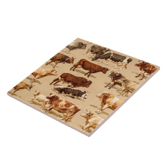 Vintage Fliese (Seite)