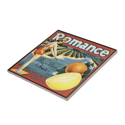 Vintage Fliese (Seite)