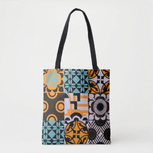 Vintage Fliesen: aufwändige Dekoration. Tasche