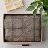 Vintage Fliesen-Gewebe oder Dekopapier Seidenpapier (Geschenk)