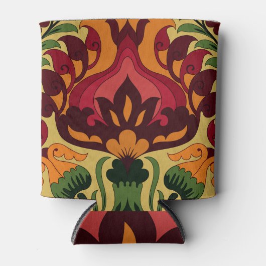 Vintage Fliesen, Jugendstil-Dekoration. Dosenkühler (Vorderseite)