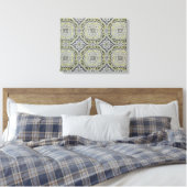Vintage Fliesen Leinwanddruck (Insitu (Schlafzimmer))