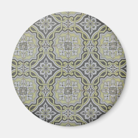 Vintage Fliesen Magnet (Vorne)