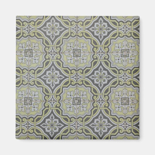 Vintage Fliesen Magnet (Vorne)