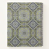 Vintage Fliesen Notizblock (Rückseite)