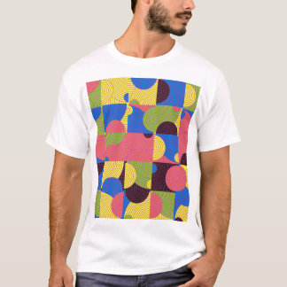 Vintage Fliesen Retro 1960er Jahre Muster T-Shirt