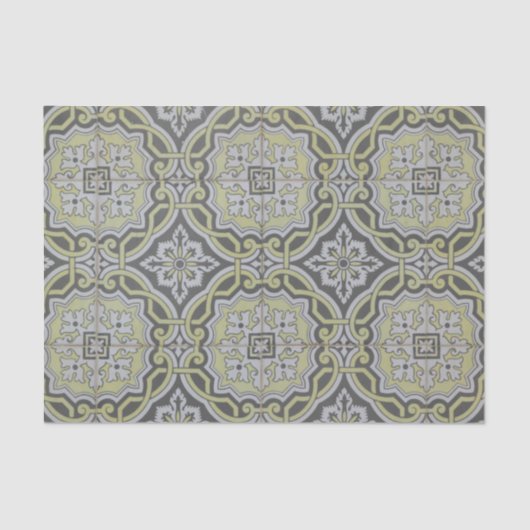 Vintage Fliesen Seidenpapier (Vorderseite)