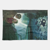 Vintage Flitterwochen-Liebe, Neuerscheinungen in d Geschirrtuch (Horizontal)