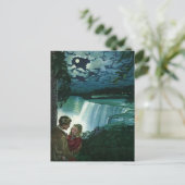 Vintage Flitterwochen-Liebe, Neuerscheinungen in d Postkarte (Stehend Vorderseite)