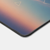 Vintage Floating Moon Schreibtischunterlage (Ecke)