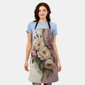 Vintage Floral - All-Over Apron Schürze (Getragen)