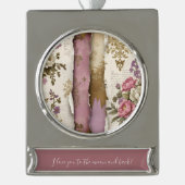 Vintage Floral - Banner Ornament (Vorderseite)
