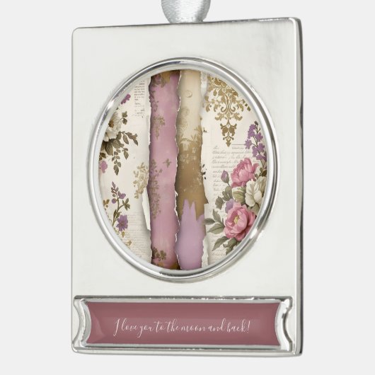 Vintage Floral - Banner Ornament (Links)