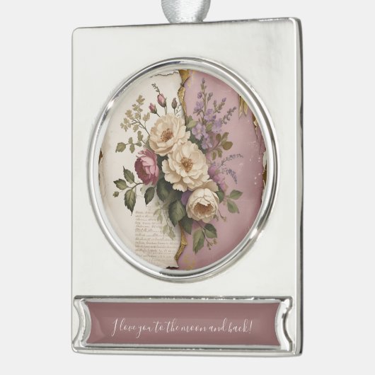 Vintage Floral - Banner Ornament (Links)