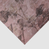 Vintage floral Burgundy Rose Ephemera Decoupage Seidenpapier (Ausschnitt)