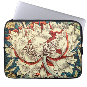 Vintage Floral Eleganz Laptop-Hülle Laptopschutzhülle