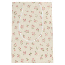 Vintage Floral Gift Bag