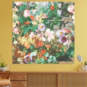Vintage Floral Jardin d'Hiver von Edouard Müller Leinwanddruck
