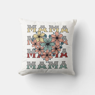 Vintage floral Mama Design Kissen