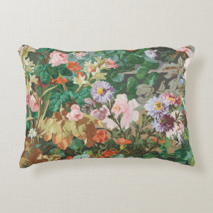 Vintage Floral Maximalist Traum Dekokissen