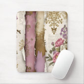 Vintage Floral - Mouse Pad Mousepad (Mit Mouse)