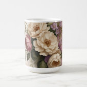 Vintage Floral - Mug Kaffeetasse (Mittel)