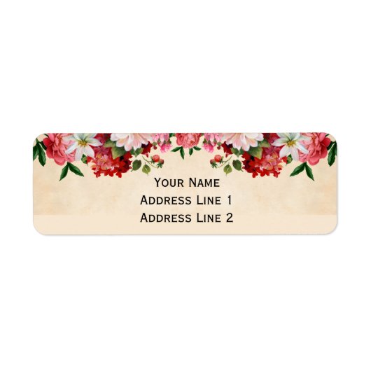 Vintage Floral Paper (Vorne)