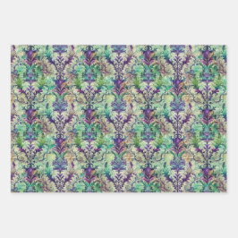 Vintage Floral Pattern for Furniture Decoupage Geschenkpapier Set