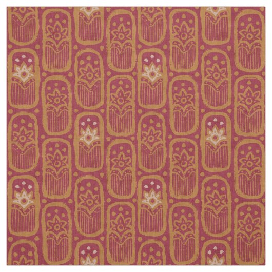 Vintage floral pattern in Indian style. Stoff (Muster)