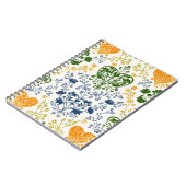 Vintage Floral Pattern Notebook Notizblock (Linke Seite)