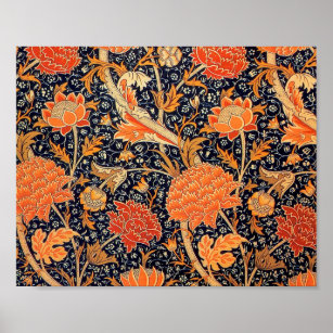 Vintage Floral Pattern, William Morris Poster
