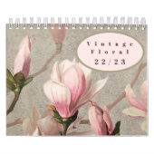 Vintage Floral Patterns Mid-Year / Academic Kalender (Titelbild)