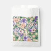 Vintage Floral Pickleball Design Geschenktütchen (Vorderseite)