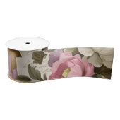 Vintage Floral - Ribbon Satinband (Spule)