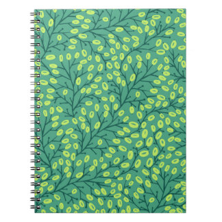 Vintage Floral Seamless Pattern Notizblock
