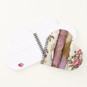 Vintage Floral - Spiral Notebook Notizblock (Innenseite)