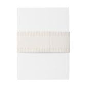 Vintage Floral Stripe Wedding Invitation Einladungsbanderole (Rückseitenbeispiel)