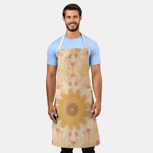 Vintage Floral Symphony Schürze (Getragen)