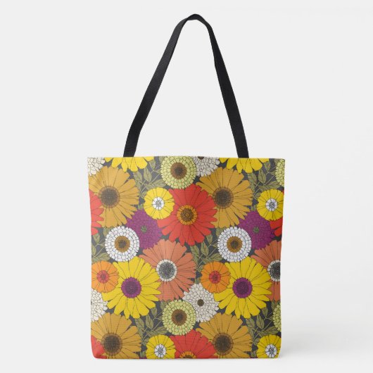 vintage floral tasche (Vorderseite)
