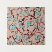 Vintage floral texture pattern. Seamless pattern, Wandteppich (Vorderseite (Horizontal))