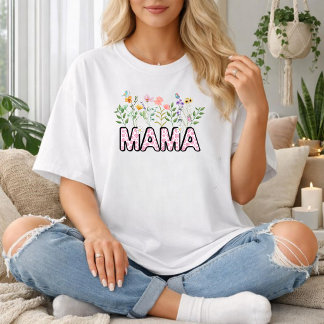 Vintage Floral Women's T-Shirts Collections Filt