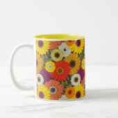 vintage floral zweifarbige tasse (Links)