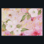 Vintage florale Aquarellbilder und Drehbücher für  Seidenpapier<br><div class="desc">Machen Sie mit diesem wunderschönen, romantischen, Vintagen Blumenpapier ein besonderes Geschenk. Weiße, lila und dunkelrosa Aquarellfarben überlagern das goldene Drehbuch auf einem prächtigen, weich rosa, goldfarbenen Hintergrund. verwandelt ein großartiges Geschenk in etwas noch Besseres! Dieses Tissue Paper funktioniert auch hervorragend für Ihr neuestes Decoupage Projekt. Sie können dieses Gewebepapier leicht...</div>