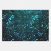 Vintage florale Blätter Dekoupage (Vorderseite)