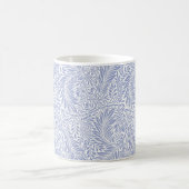 Vintage florale Blätter Hintergrundbild Kaffeetasse (Mittel)