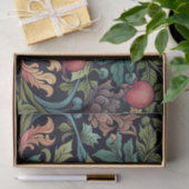 Vintage florale Blätter Pomegranates Geschenke Dec Seidenpapier (Geschenk)