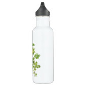 Vintage florale Blume, Gelbe Rosen von Redoute Trinkflasche (Rechts)