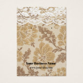 Vintage, florale Damaskalsäule, benutzerdefinierte (Vorderseite)